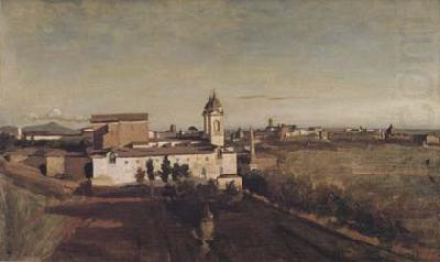 La Trinite-des-Monts (mk11), Jean Baptiste Camille  Corot